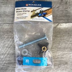 Rockler Mini Hold-Down Clamp, 3-1/2''L x 3/4''W
