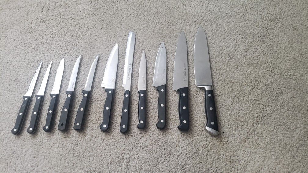 10 pcs. Knife sel
