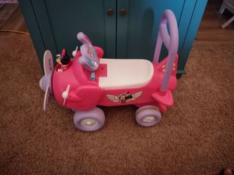 Minnie Mouse Ride On Plane