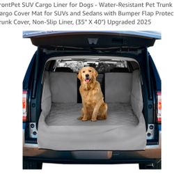 Cargo Liner For Pets, New