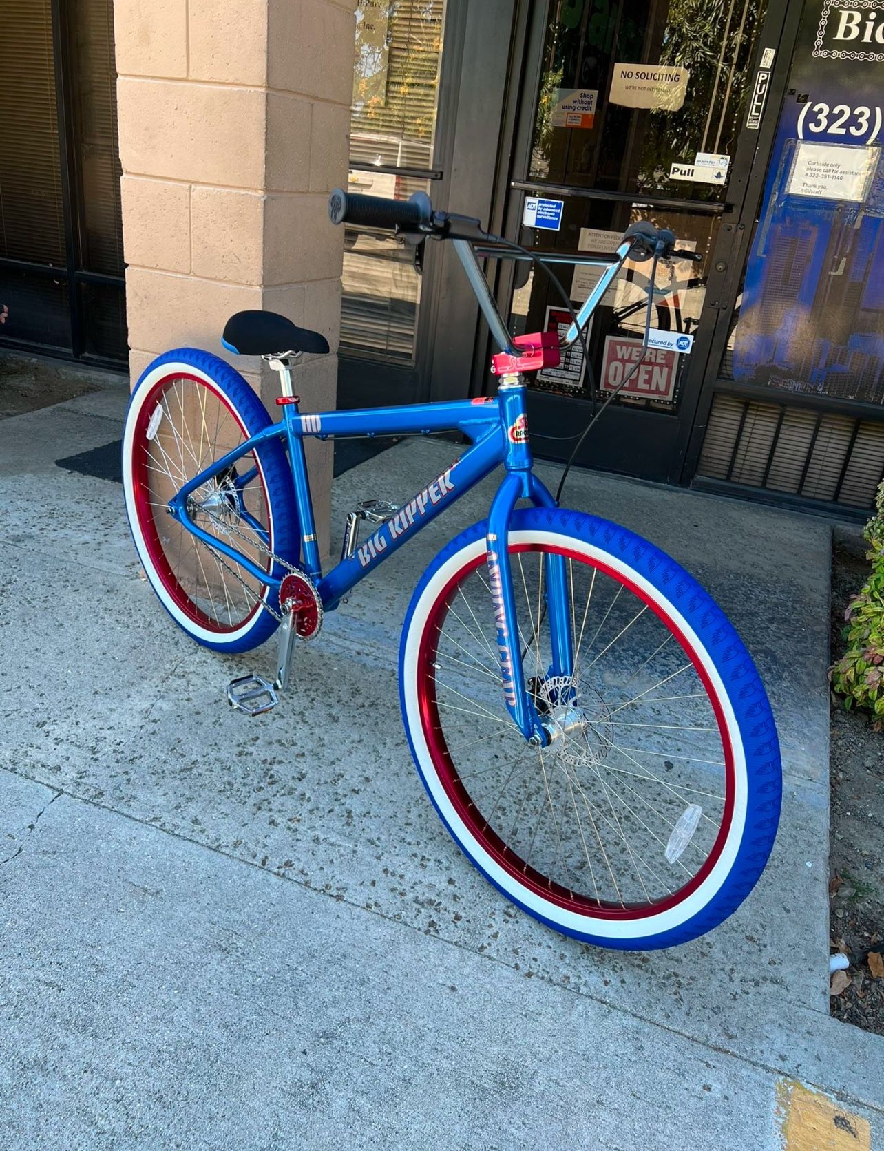 SE Bikes Big Ripper HD 29" Blue Sparkle