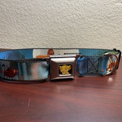 Disney Designer Pet Collar - Lion King - Simba, Timon & Pumbaa