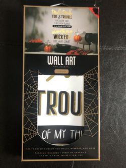 Wall Halloween Art
