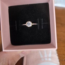 Pandora Silver And Gold Ring