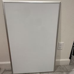 magnetic white board