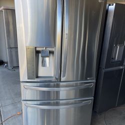 LG Refrigerator 4 Door Stainless Steel 