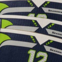 Seattle Seahawks 12th Man Collectable Sleeves And DOZENS MORE ITEMS POSTED HERE