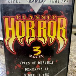 Classic Horror 3 Movies