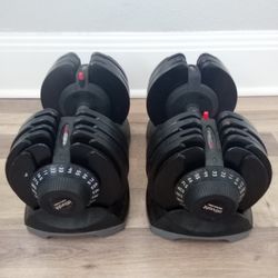 Dial Adjustable Dumbbells