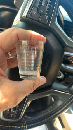 Utah Prescription Shot Glass
