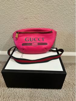 Gucci pink Fanny pack