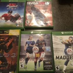 XBox One & XBox Video Games $10 Each