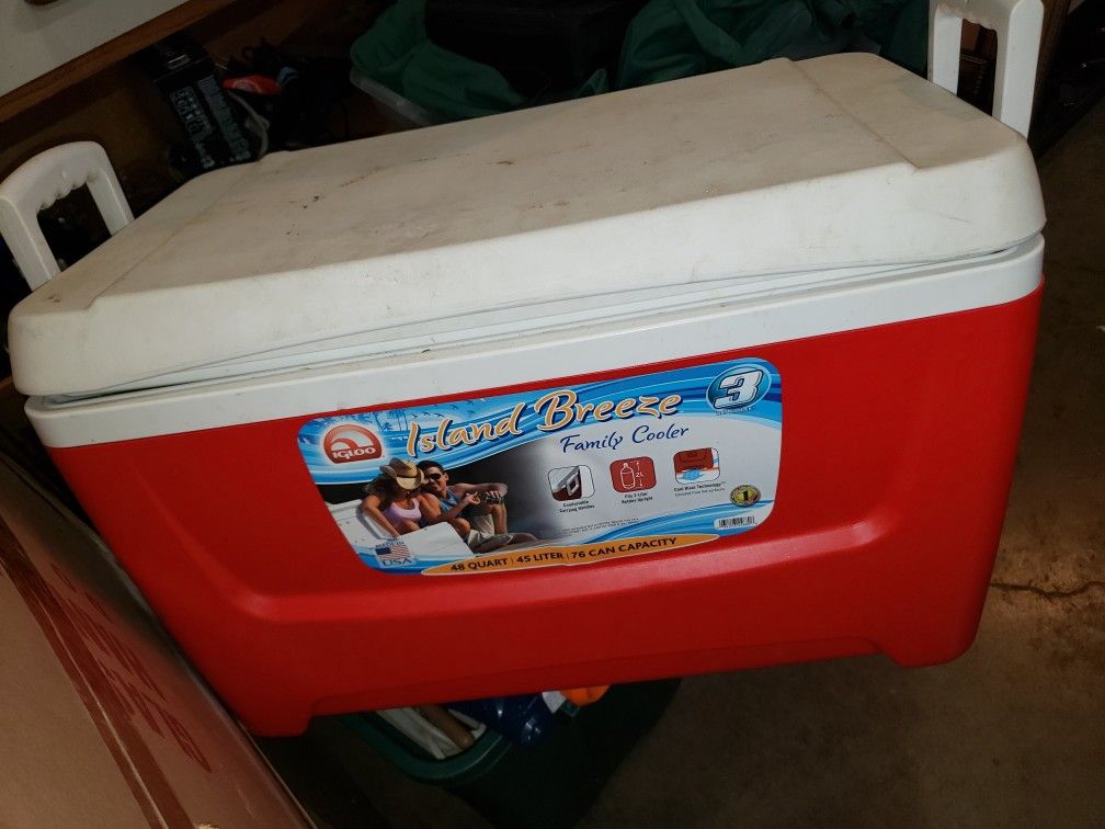 Island breeze 48 quart cooler