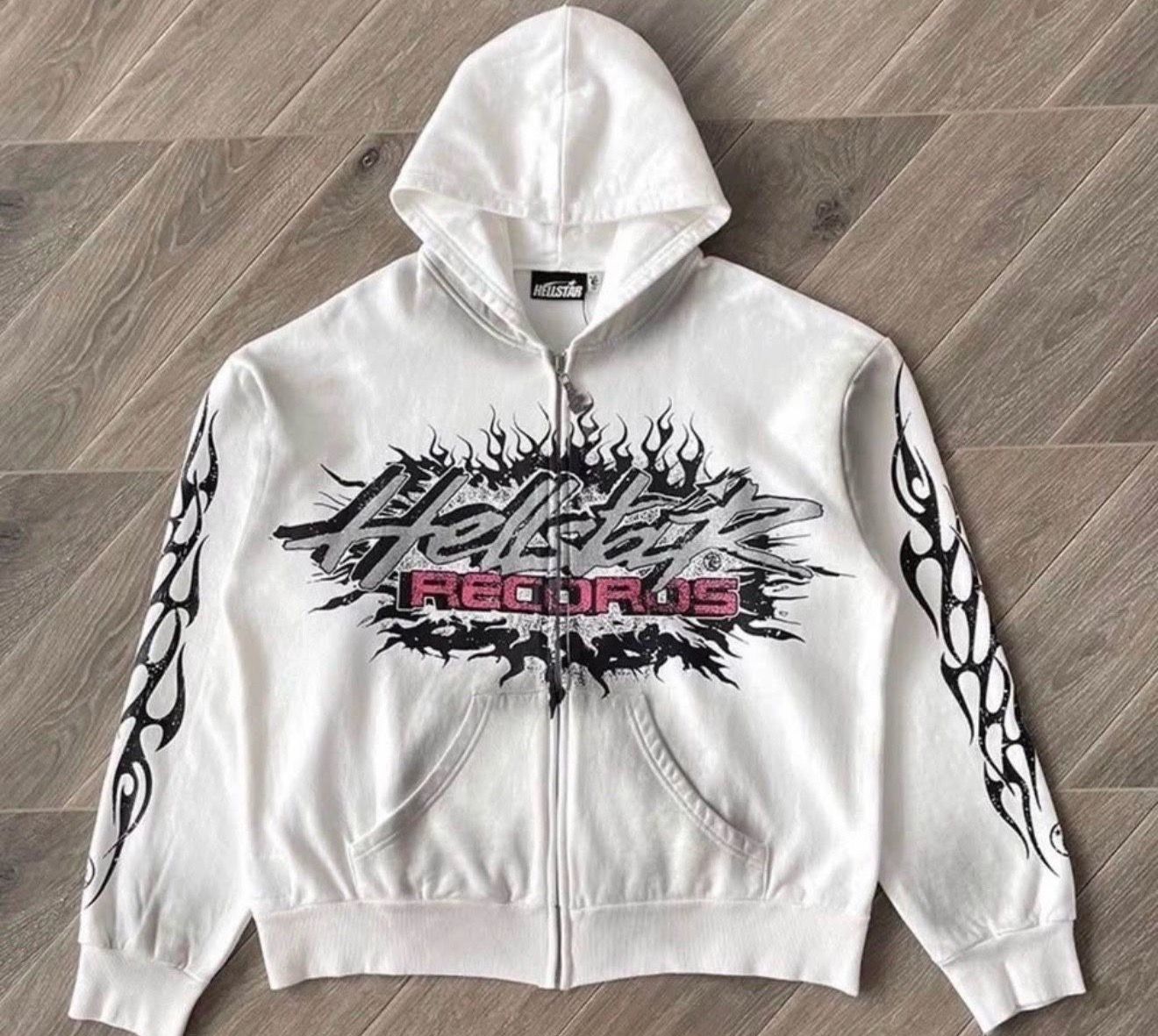 Hellstar zip up hoodie