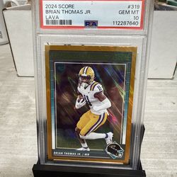 Brian Thomas RC lava PSA graded 10