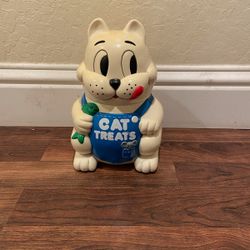 Cat Treat Meowing Jar