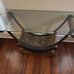 Brown Console Table
