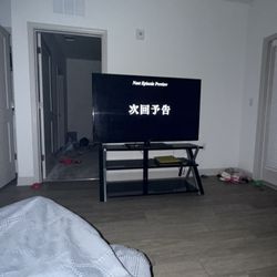 60 Inch Samsung Tv With Roku Stick And Stand