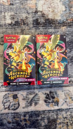 Pokemon ascended heroes booster bundle