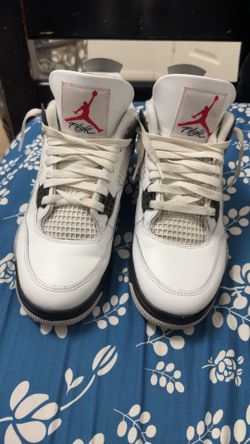 Air Jordan 4 Retro OG White Cement 2025 Size 10.5
