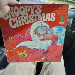 Original Snoopy Chrisman Vinly 