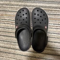 Nice crocs. Worn Once. Size 11