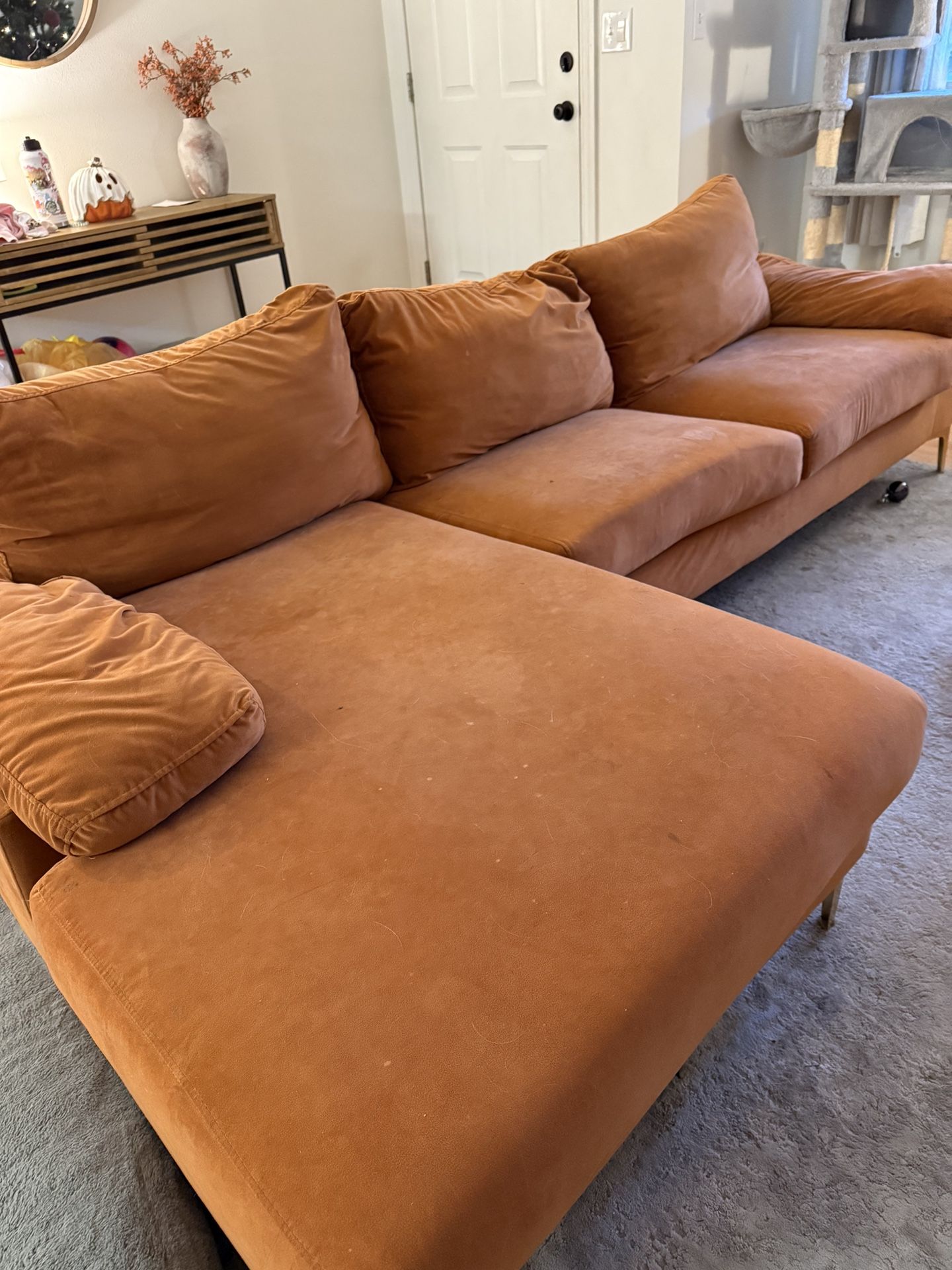 Orange Couch