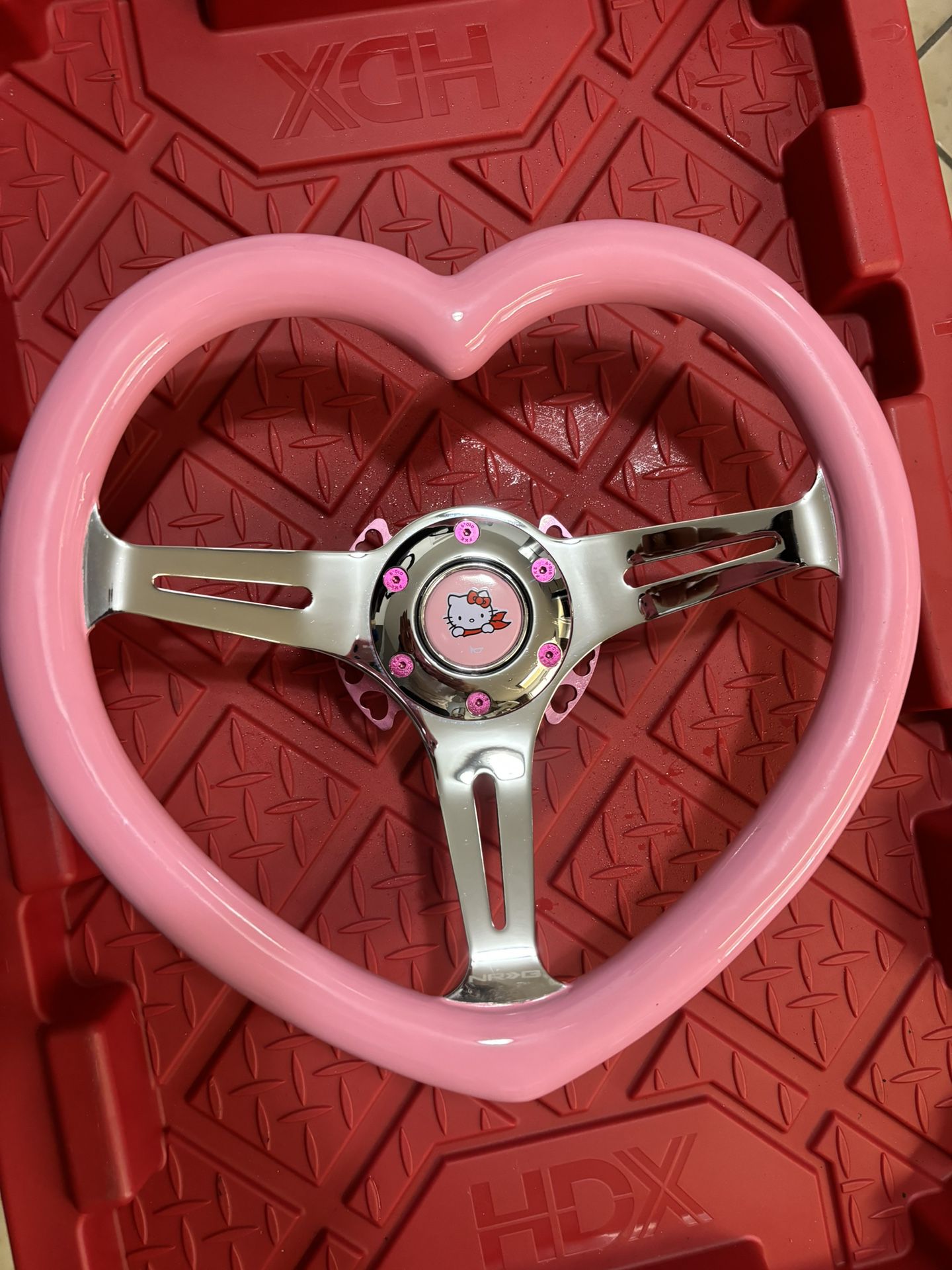 NRG Heart Steering Wheel Kit 