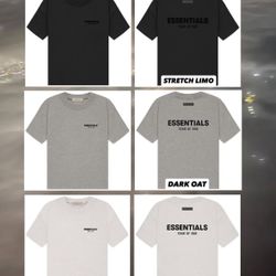 Essentials Tees Men & Women