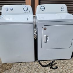 Amana Electric Washer And Dryer Set 