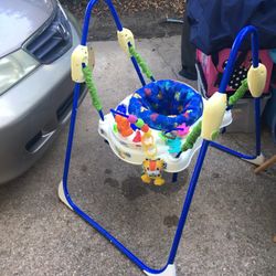 Nice musical baby jumper Roo only $35 firm