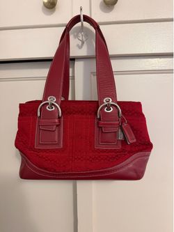 Vintage coach soho tote
