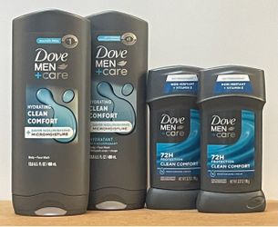 Dove Men+Care Clean Comfort Bundle Set