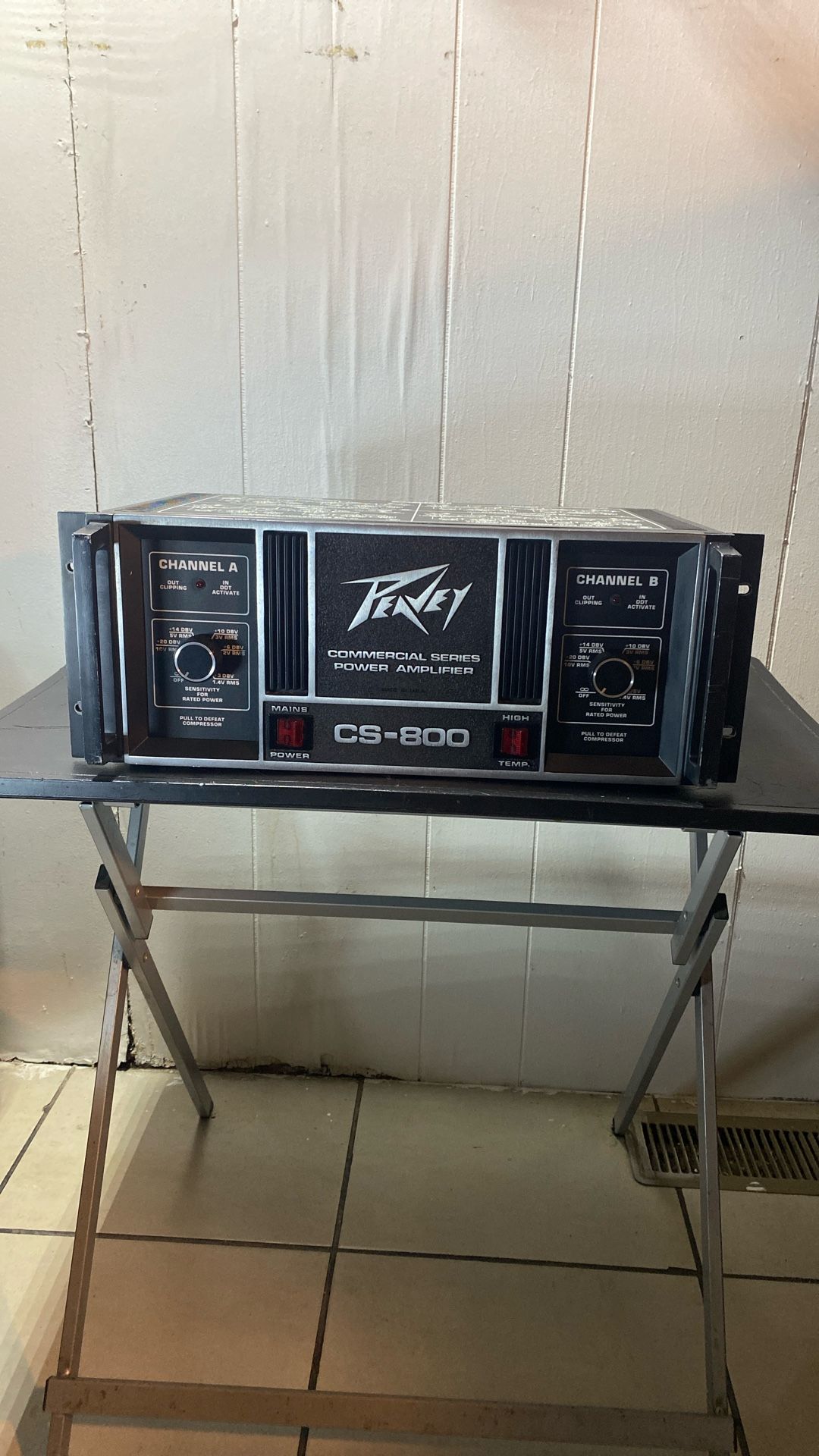 Cs 800 Amp. Peavey 
