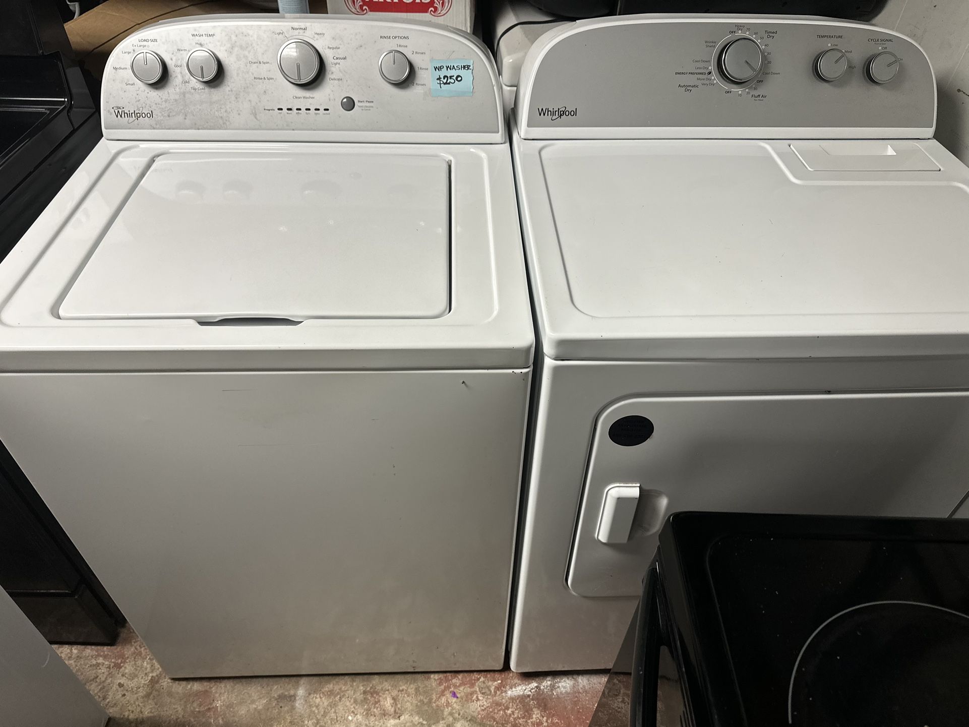 WHIRLPOOL WASHER AND DRYER ($400) Free DELIVERY
