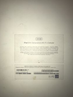 Apple iPad 6th generation 32GB