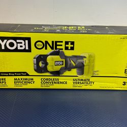 RYOBI P661 ONE+ 18V PEX Crimp Ring Press Tool (Tool Only)