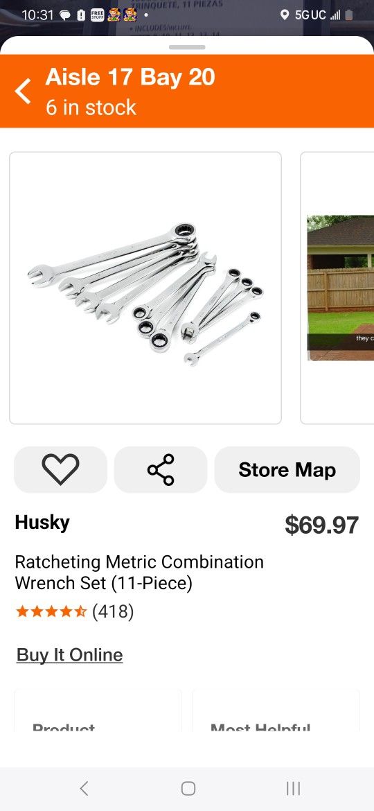 Ratching Metric Wrenches