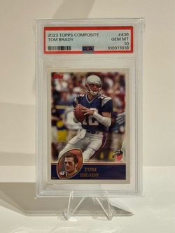 🐐  Tom Brady 2023 Topps Composite #436 PSA 10 🐐