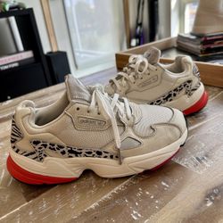 Adidas falcon leopard sale