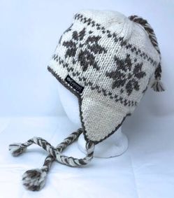 new Everest knit hat ear flap wool snow ski winter 
