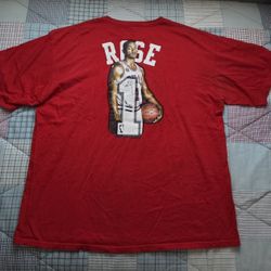 NBA Majestic D-Rose Shirt XXL