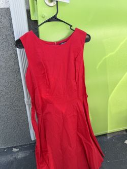 Amazon Red Dress Large