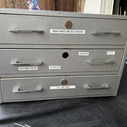 Small Metal Cabinet 