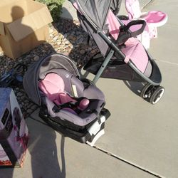 Car Seat And Stroller As A Set