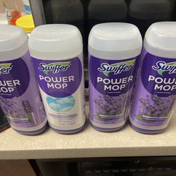 4 Swiffer power mop refill 