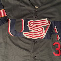 Team USA World Baseball Jersey Mookie Betts Dodgers