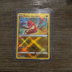 Radiant Eternatus 105/159 Crown Zenith Holo Ultra Rare Pokemon Card