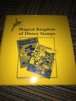 Magical kingdom of Disney stamps