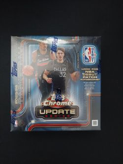 2026 Topps Chrome Update NBA Mega boxes